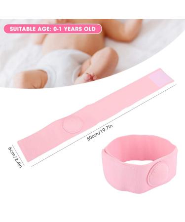 Hernia Belt Baby 2pcs Hernia Belt Hernia Treatment Children Infant Baby Umbilical Hernia Belt() Pink - Buy Online on GoSupps.com