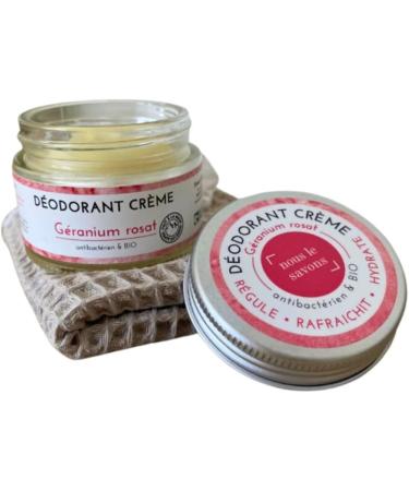 ORGANIC GERANIUM ROSAT cream deodorant - Buy Online on GoSupps.com