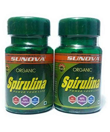 YANG Spirulina Multicolour 60 Count Pack Of 2 - Capsule
