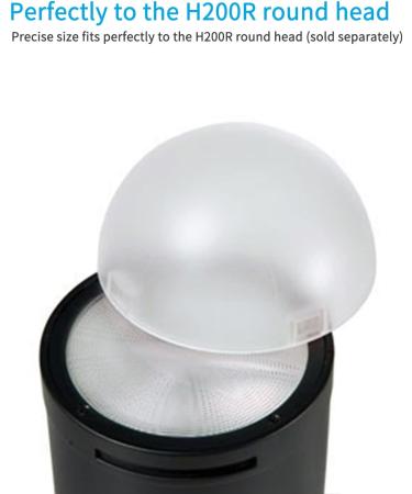 Godox AK-R11 Diffuser Dome for V1 Round Head Flash - Compatible with AD100Pro / H200R - Buy Online on GoSupps.com