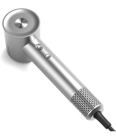 Ionic Hair Dryer for Curly Hair - 110 000 RPM Brushless Motor Diffuser & Smooth Nozzle Lightweight & Quiet Fast Dry (Grey) - Shop Internationally - Buy Online on GoSupps.com