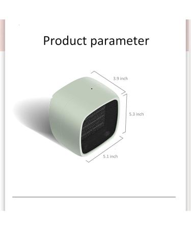 SilteD SilteD 800W Fan SilteD Small Power Mini SilteD Small Foot Warmer Office Hot Hair Dryer (Color : Green) - Buy Online on GoSupps.com