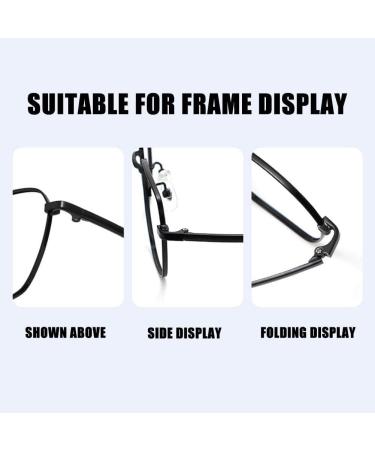 High-Quality Metal Single Tooth Glasses Leg Accessories | Myopia Glasses Replacement | U9J7 Frame & Coffee Size - Buy Online on GoSupps.com