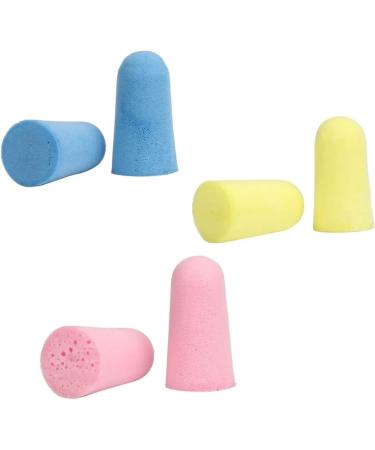 Soft Foam Ear Plugs for Noise Reduction | Sound Insulation & Sleep Aid | Travel Friendly Yellow Ear Protection - Buy Online on GoSupps.com