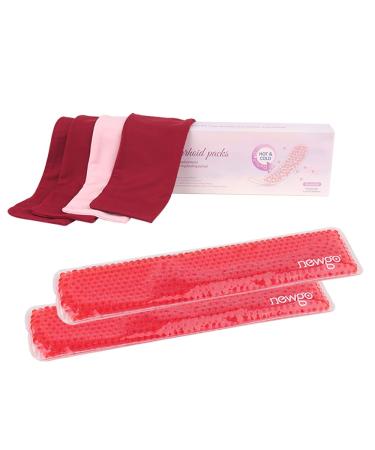 Newgo cooling compress puerperium cool pads postpartum perineal cooling pad cool pack hemorrhoids vaginal care - relieves pain and symptoms after birth 6 pieces reusable & washable