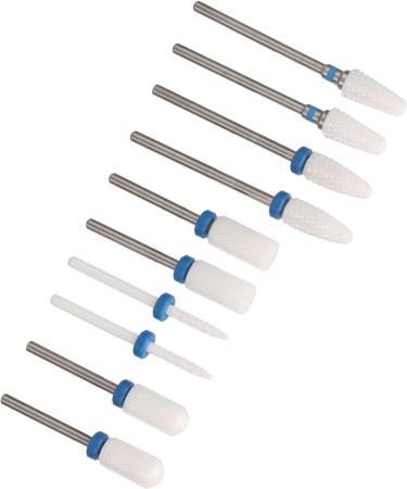 Cuticle Remover Bits High Strength Grinding Polishing Portable Polish Removal Drill Bit with Storage Box for Home for Nail Artist - Buy Online on GoSupps.com