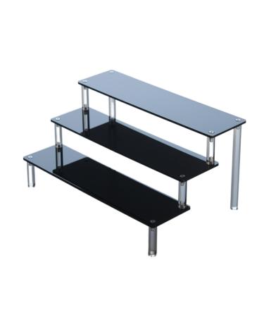 Waoceo glasses stands of glasses from black acrylic hand doll leaders multi -storey storage stand for watches and jewelry sunglasses rack (size: 20cm)