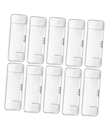 Minkissy 20 STK Razor Storage Box | Travel Case for Safety Razor | Protective Cover & Holder | 14.7x5.7cm Plastic Travel Bag | International Shipping Available - Buy Online on GoSupps.com