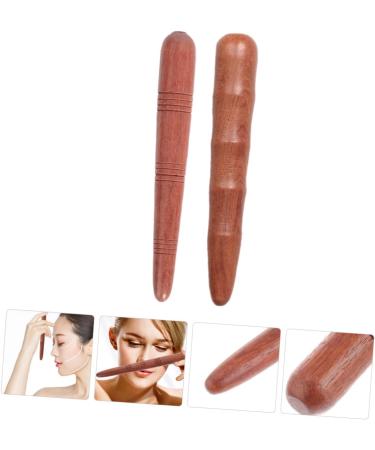 Lurrose 10-Pack Acupuncture Rods for Foot Massage | Wooden Manual Acupressure Pens | Effective Foot Scratching & Energy Relief - Buy Online on GoSupps.com