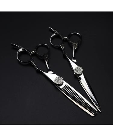 Professional 6-Inch Hair Cutting Scissors Set | Premium Steel Barber Shears for Thinning & Hairdresser Use - International Shipping Available - Buy Online on GoSupps.com