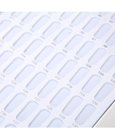 July Summer Gifts 160 Slots Nail Gel Card Easy-to-use Portable Simple & Lightweight Manicure Tools DIY at Home for Professional Use(blue) - Buy Online on GoSupps.com