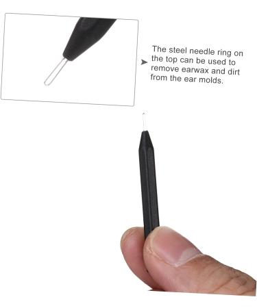 Duct Cleaning Tools Set - Headphone & Hearing Amplifier Maintenance Kit | Metal Black | 4pcs - Buy Online on GoSupps.com
