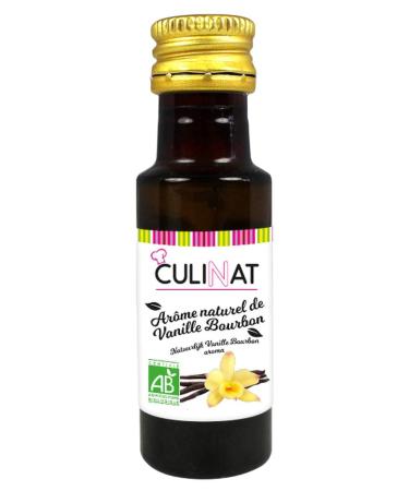 CULINAT Natural Bourbon Vanilla Flavour Organic 20ml