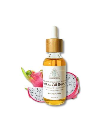 Real Fruit Body Dragonfruit Prickly Pear Goji Exotic Oil Serum - 100% Pure and Natural Vegan Leaping Bunny Certified Cruelty Free - 2 fl ounce | 60 ml 2 Fl Oz (Pack of 1)