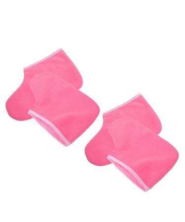 Beaupretty 2 Pairs Foot Mask Insulation Bag Paraffin Wax Liners Bags Paraffin Heated Foot Spa Liners Wax Therapy Foot Covers Foot Spa Covers Paraffin Wax Foot Wraps Foot Protectors Polyester