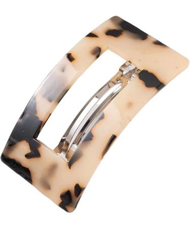 New 2025 Women Hair Claws Hairpin Barrettes Leopard Print Hair Clips Large Geometry Headwear For New For Fashion Ponytail Hair Accessories Hairgrip Jewelry Fashion Accessories Creative Gift - Buy Online on GoSupps.com