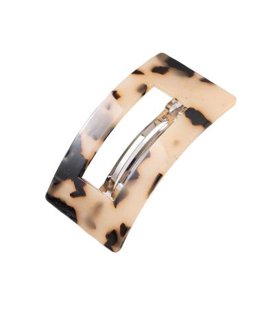 New 2025 Women Hair Claws Hairpin Barrettes Leopard Print Hair Clips Large Geometry Headwear For New For Fashion Ponytail Hair Accessories Hairgrip Jewelry Fashion Accessories Creative Gift