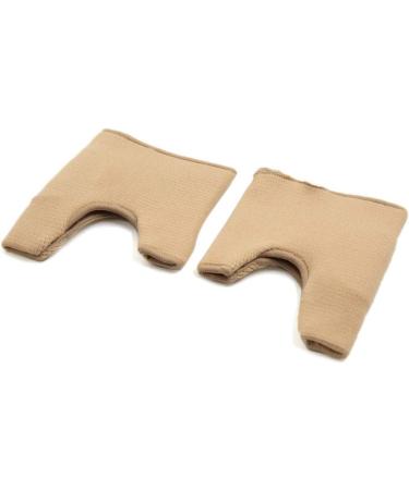 Pair of Size S Hallux Valgus Toe Straightener Sleeves for Fatigue Relief - Skin Color - Buy Online on GoSupps.com