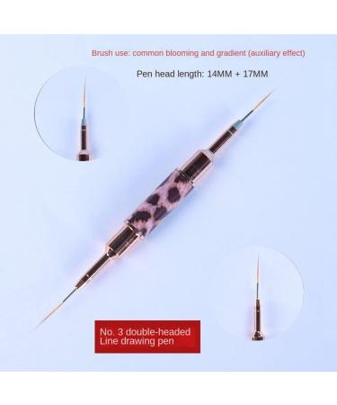 Duontyye Liner Brush for Nails Metal Handle Professional Nail Design Brush Set - Buy Online on GoSupps.com