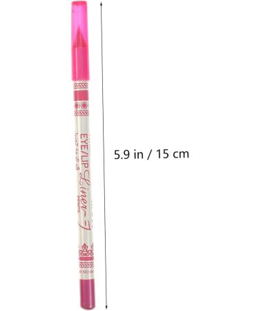 LALAFINA 12 Pcs Green Eyeliner Pencil Brown Waterproof Eyeliner Eye Shadow Pen Lip Liner Makeup Miss Mousse 1 count (Pack of 1) As Shown - Buy Online on GoSupps.com