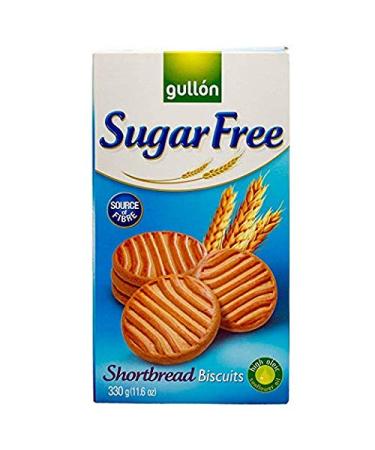 Gullon Cookie SF Shortbread Cookies, 11.63 Ounce, 330 Gram (2 Pack)