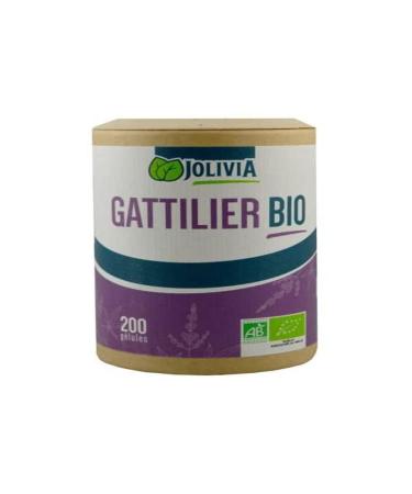 Organic Chaste Tree - 200 capsules of 250 mg | Capsule Size | Food Supplement | Vegan | Made in France