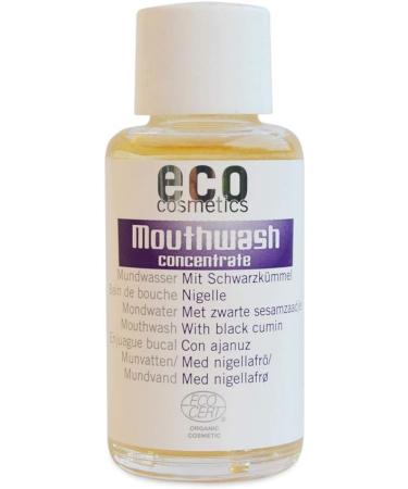 ECO COSMETICS Organic Mouthwash (3 X 50 Ml) - Vegan Fluoride-Free Mild Herbal Flavor Natural Vegan Cosmetics - Buy Online on GoSupps.com
