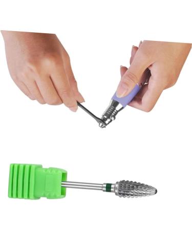 minkissy Manicure Tools Nail Art Accessories Nail Art Supplies Nail File Drill Bit Tools Nail Art Tools Nail Grinding Head Tungsten Steel - Buy Online on GoSupps.com