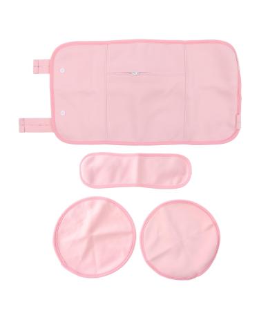Castor oil packing wrap chest waist and neck wrap reusable castor oil packs with zipper and adjustable rubber band washable