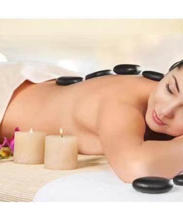 Hot Stone Massage Stones Set | 8 Large Basalt Stones for Relaxing Massage Therapy & SPA Treatment - International Shipping Available - Buy Online on GoSupps.com