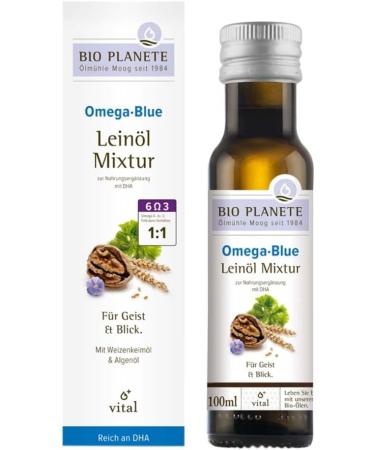  BIO PLANET Bio Plan te Omega Blue Linseed Oil 2 x 100 ml - Buy Online on GoSupps.com