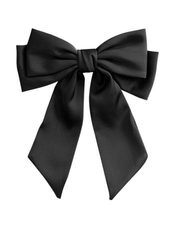 minkissy Bow Hairpin Elegant Hair Clips Hairpins Hair Ribbons Tiara Barrettes for Women Large Bow Hair Clip Hair Bows for Teens Barrettes for Thick Hair Bow Tie Ponytail Big Bow Headgear