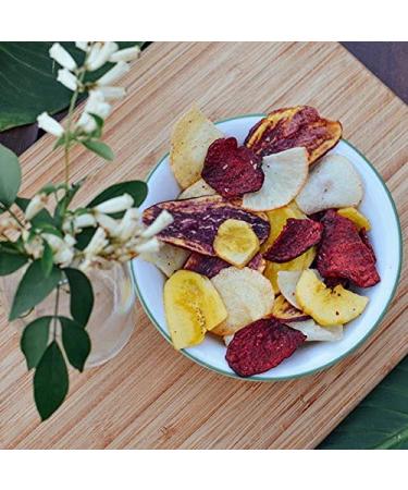 Kiwa Veggie Chips 2.5oz (Pack of 6) | Vegetable Chip Mix | Gluten Free, Non-GMO, Kosher, Vegan Snack | Cassava, Plantain, Beet, Sweet Potato, Parsnip - Buy Online on GoSupps.com