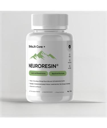 ShilajitCore Pure Himalayan Shilajit Capsules 60 Capsules Natural Mineral Extract Vegan Capsules