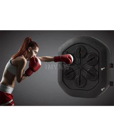 Mini Portable Wall-Mounted Children's Boxing Ring Game with Smart Music Liteboxer Machine and Black Boxing Glove - Buy Online on GoSupps.com