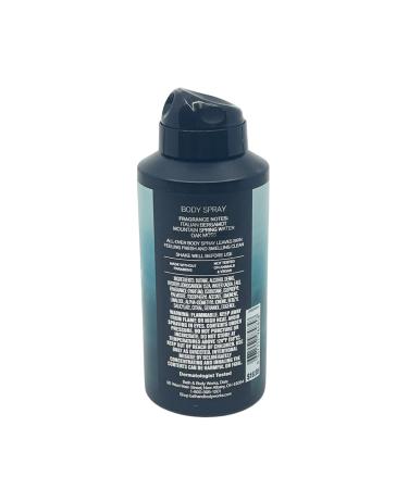 Bath and Body Works Men's Collection Freshwater Deodorizing Body Spray 3.7 Oz. 2 Set. Freshwater 3.7 Fl Oz (Pack of 1) - Buy Online on GoSupps.com