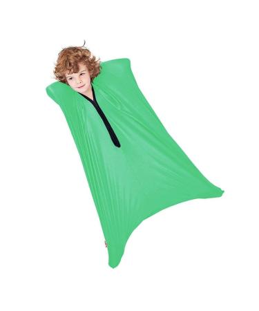 GADULU Relaxing Sensory Toys For Compression Body Sock For Autism Suitable Processing Disorders Wrap To Relieve Stress Suitable For Children And Adult (Color : Green Size : L/Large-71 * 142cm) L/Large-71*142cm Green