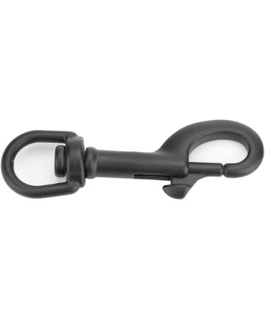 Premium Stainless Steel Bolt Snap Diving Hook - Vertebral Carabiner & Scuba Accessories Kit - 75mm Black - Buy Online on GoSupps.com
