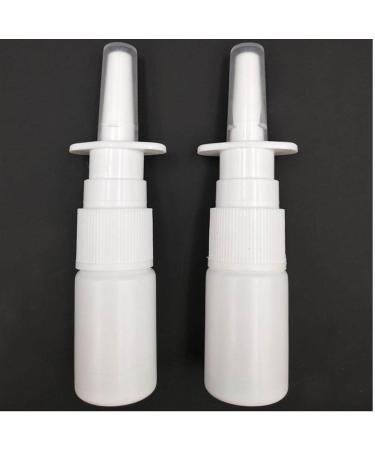 Buy Bontannd 10ml White Empty Plastic Nose Spray Bottles - Refillable Pump for Medical Use | International Shipping - Buy Online on GoSupps.com