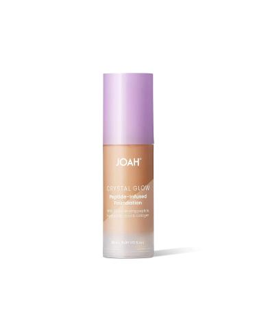 JOAH Crystal Glow Primedation Liquid Foundation - Light Medium Warm | Enhance Your Natural Radiance - Buy Online on GoSupps.com