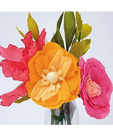 Sizzix Surfacez Crepe Paper 12x24 Color Splash - 10 Sheets, Multicolor - Buy Online on GoSupps.com