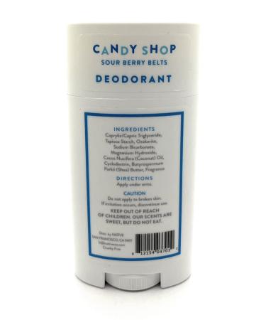 Candy Shop Native Deodorant Variety Bundle - Sour Berry Belts & Sweet Cinnamon Hearts (2.65 oz each) - Buy Online on GoSupps.com