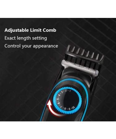 Buy GeRRiT 6-in-1 Electric Shaver for Men | Waterproof Cordless Head Shaver & Grooming Kit | USB Rechargeable Hair Trimmer for Bald Heads - Buy Online on GoSupps.com