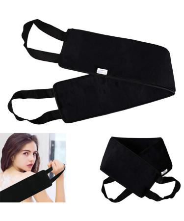 Beaupretty Shower Back Scrubber - Exfoliating Long Handle Body Scrubber Brush for Men & Women - Black - International Shipping Available - Buy Online on GoSupps.com