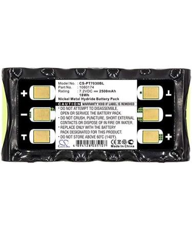 Replacement Battery for Teklogix 1915 7030 19505 - 2500mAh/7.2V HBM-7030M PT31H1-D | Fast International Shipping - Buy Online on GoSupps.com