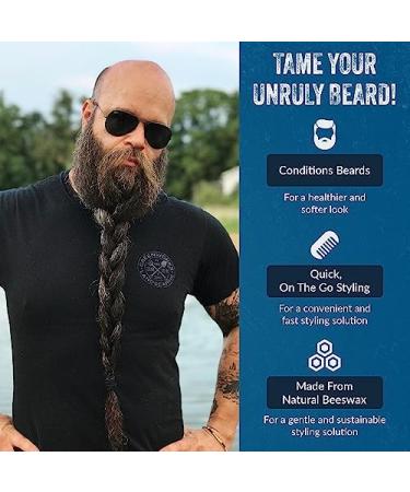 Mountaineer Brand Styling Stick | 100% Natural Beard Conditioner | Hydrate & Tame Hair | Firm Hold | Unscented 2oz - Buy Online on GoSupps.com