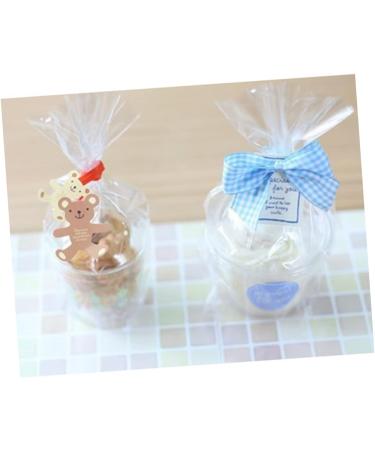 OUNONA 500 Pcs Clear Cellophane Bag Christmas Bags Party Favor Transparent Cellophane Bags Cellophane Xmas Bags Drawstring Organza Bags Large Self Sealing Bags Wrapping Bag Gift Film Bag As Shownx5pcs mediumx5pcs - Buy Online on GoSupps.com