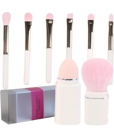 POPETPOP 4 Sets Makeup Brush Set Eye Brush for Makeup Lady Tools Square Tool Facial Tools Applicator Makeup Sponge Face Cosmetic White Retractable Artificial Fiber Travel - Buy Online on GoSupps.com