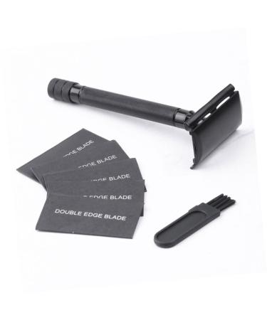 3 Sets Manual Shaver - Double Edge Beard & Hair Razor | Premium Metal Face Razor for Smooth Shaving - Buy Online on GoSupps.com