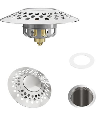 Versatile Sink Stopper Tub Drain Cover Convenient Bathroom Sink Drain Stopper Metal Perfect For Any Bathroom Sink Stopper - Buy Online on GoSupps.com